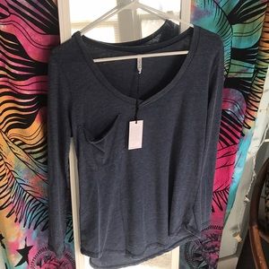 NWT Z Supply V neck long sleeve